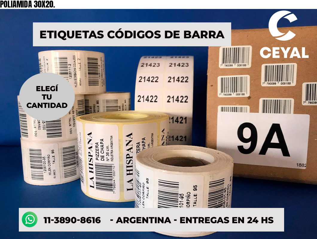 POLIAMIDA 30X20.