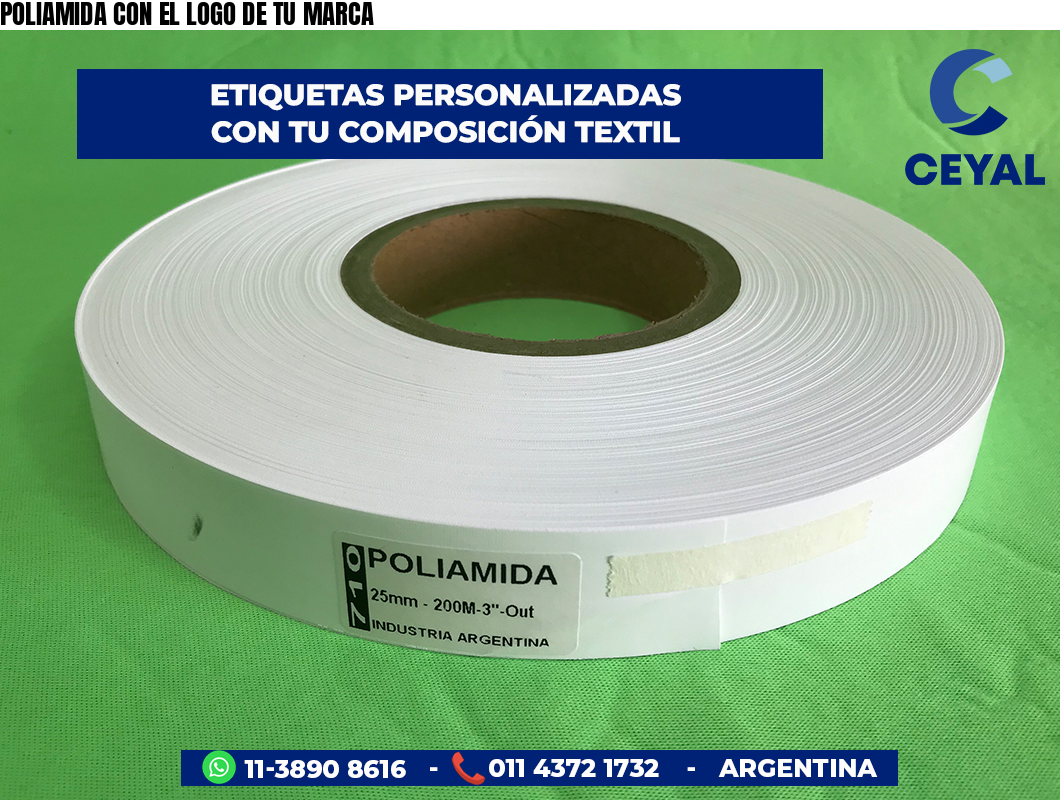 POLIAMIDA CON EL LOGO DE TU MARCA