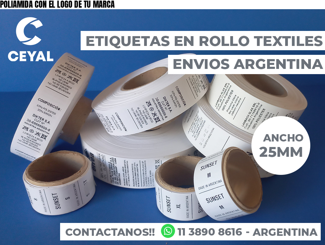 POLIAMIDA CON EL LOGO DE TU MARCA