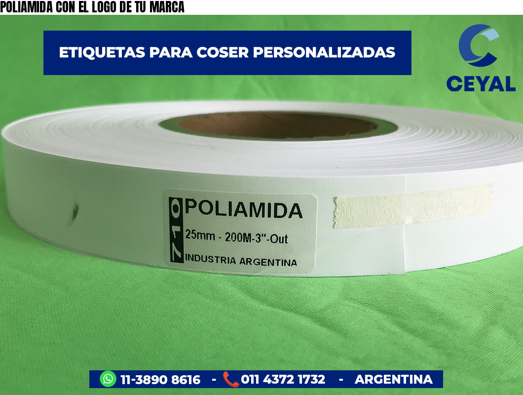POLIAMIDA CON EL LOGO DE TU MARCA