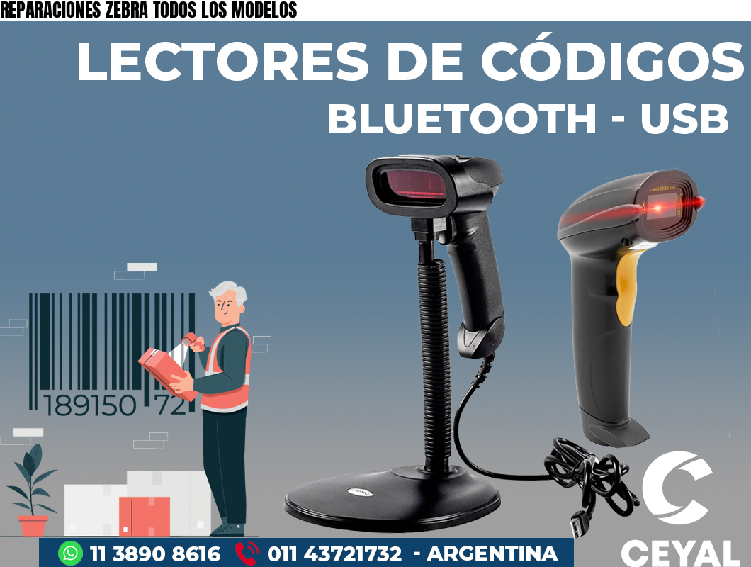 REPARACIONES ZEBRA TODOS LOS MODELOS