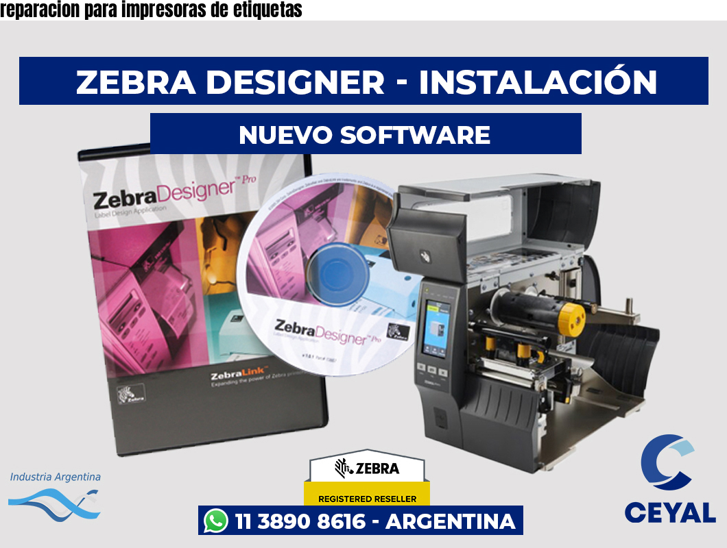 reparacion para impresoras de etiquetas