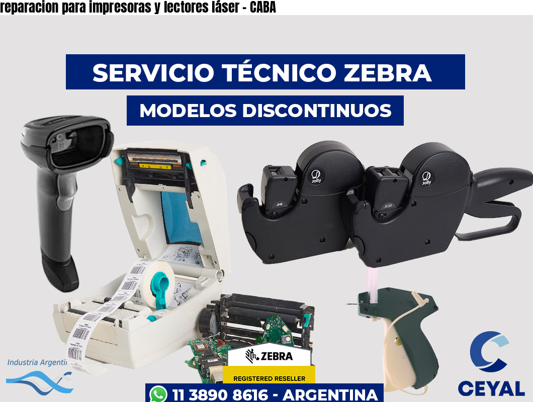 reparacion para impresoras y lectores láser – CABA
