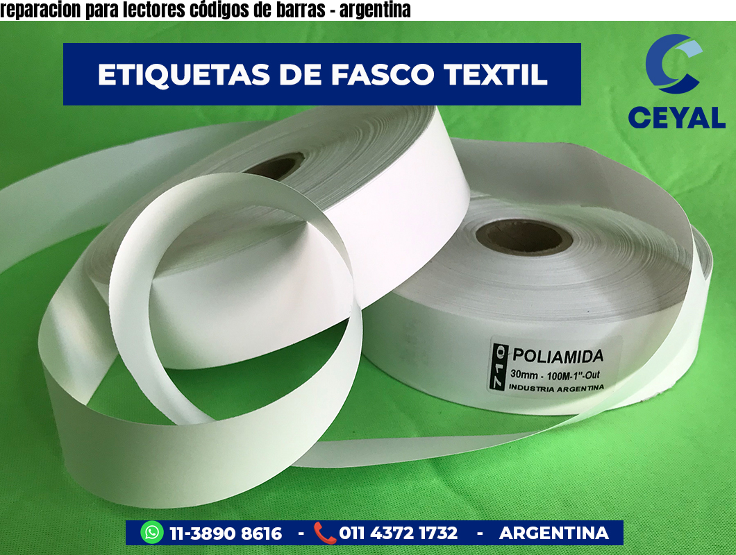 reparacion para lectores códigos de barras - argentina