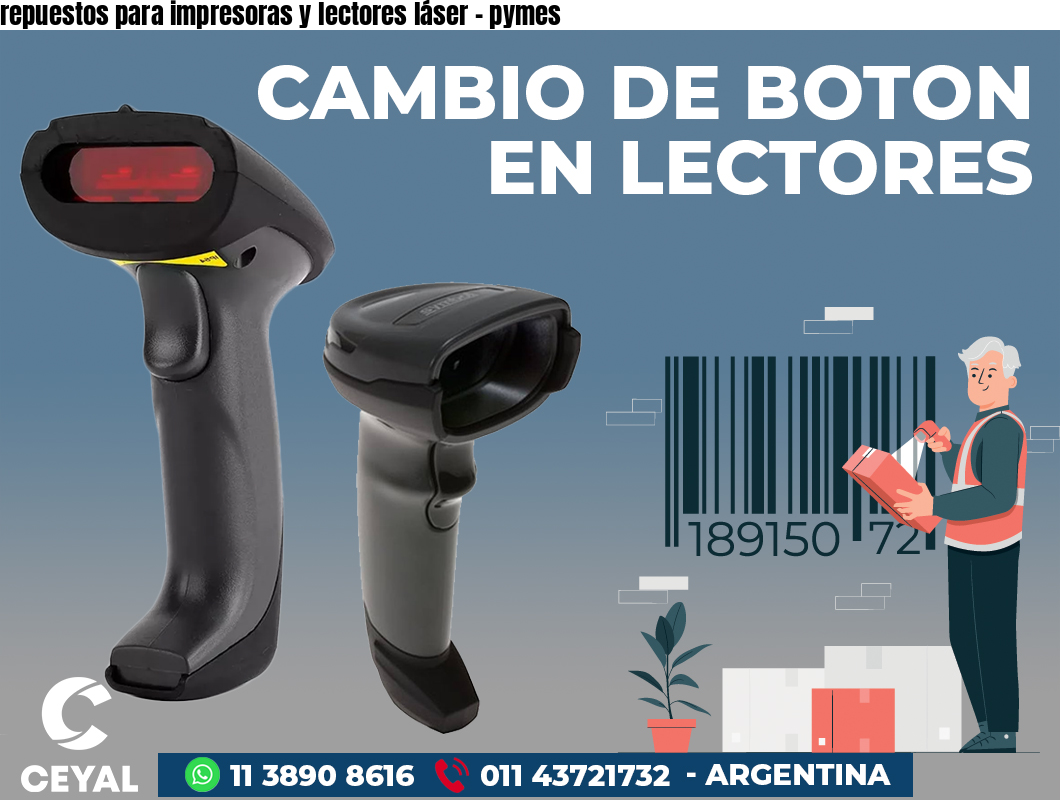 repuestos para impresoras y lectores láser - pymes