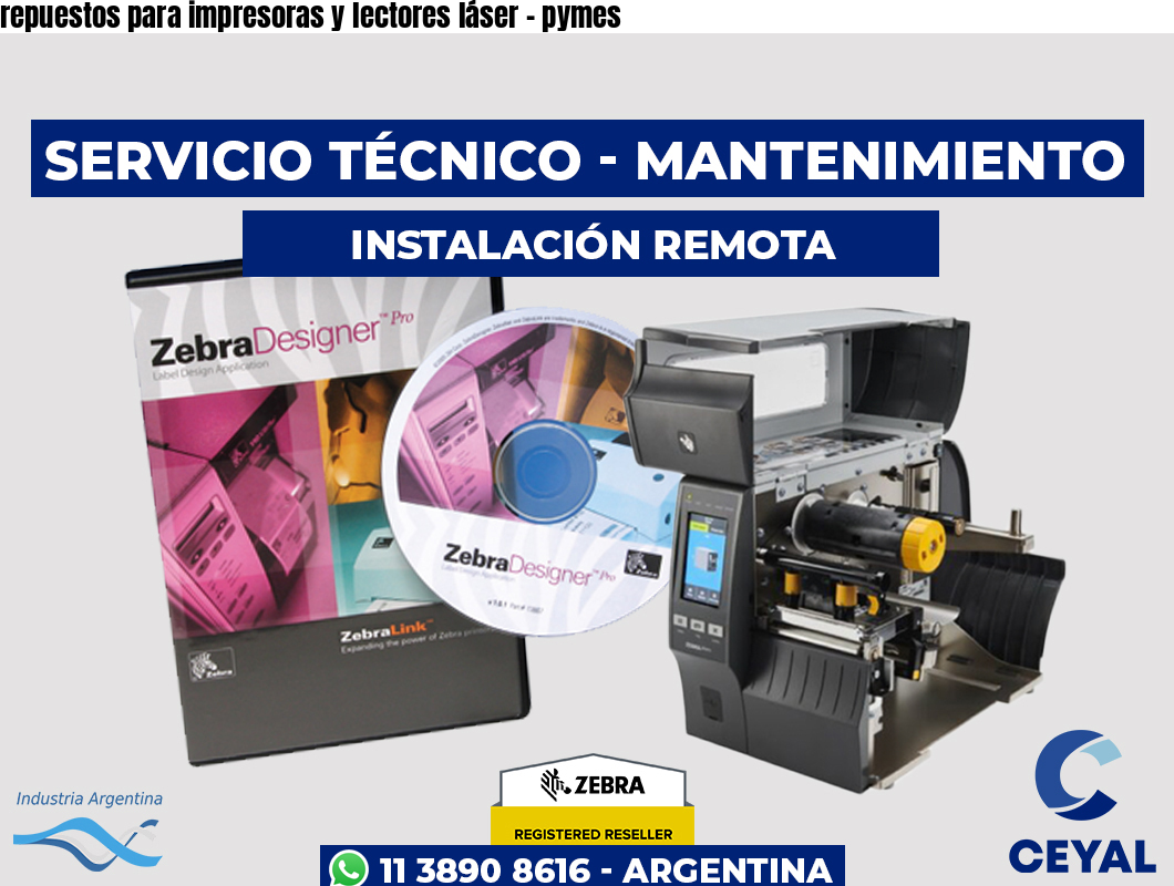 repuestos para impresoras y lectores láser – pymes