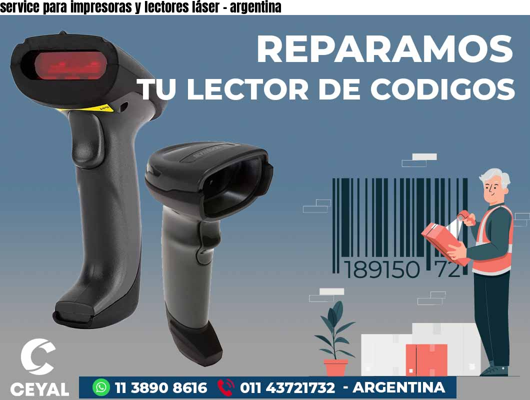 service para impresoras y lectores láser - argentina