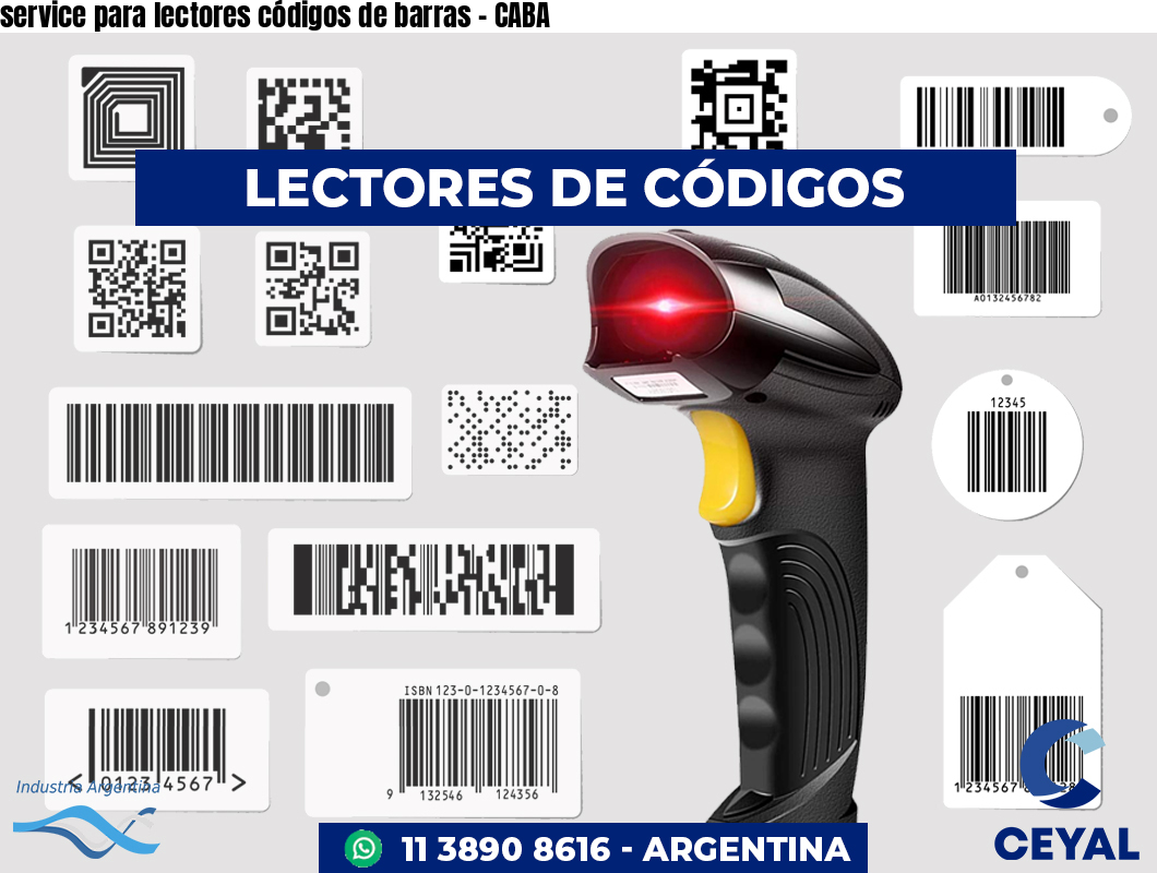 service para lectores códigos de barras - CABA