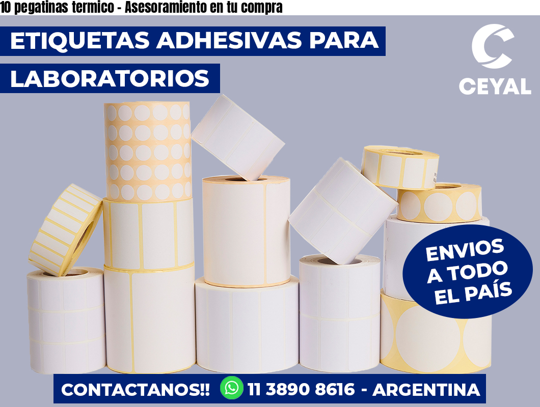 10 pegatinas termico - Asesoramiento en tu compra