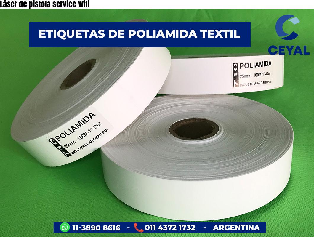 Láser de pistola service wifi