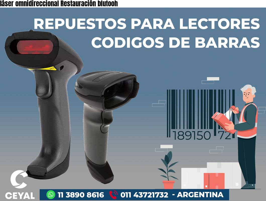 láser omnidireccional Restauración blutooh