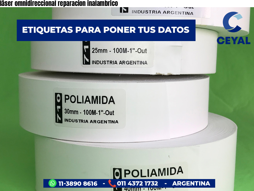 láser omnidireccional reparacion inalambrico