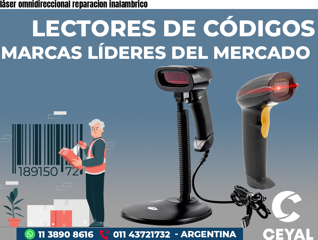 láser omnidireccional reparacion inalambrico