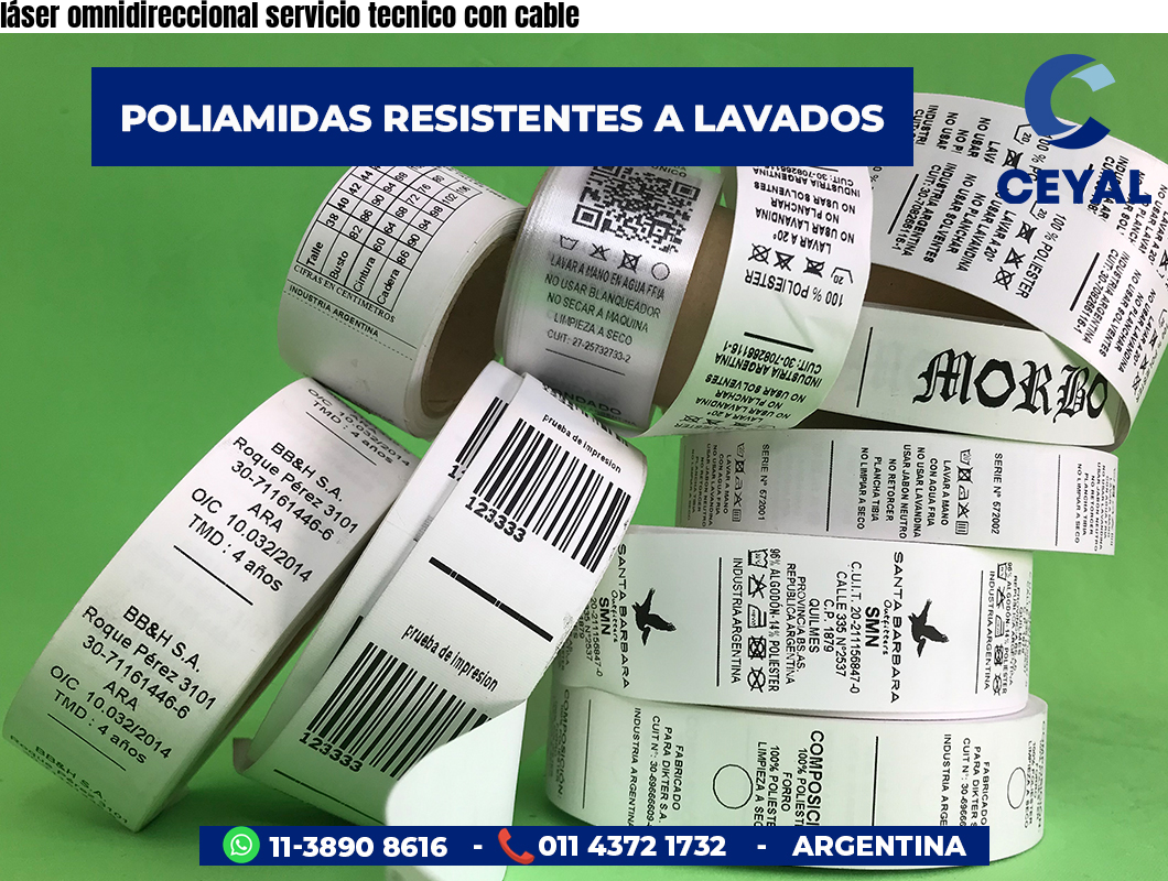 láser omnidireccional servicio tecnico con cable