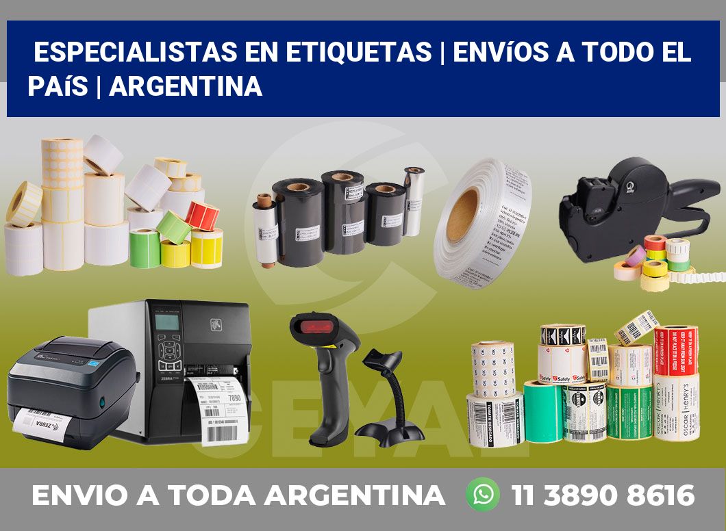 Especialistas en etiquetas | Envíos a todo el país | Argentina
