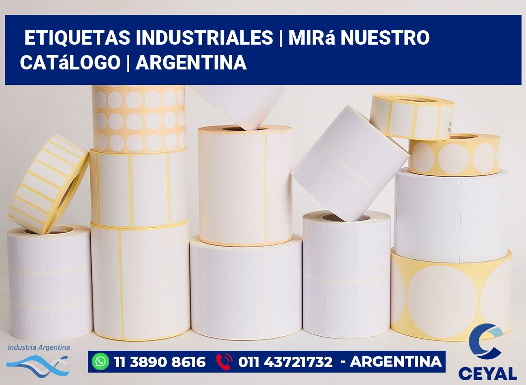 Etiquetas industriales | Mirá nuestro catálogo | Argentina
