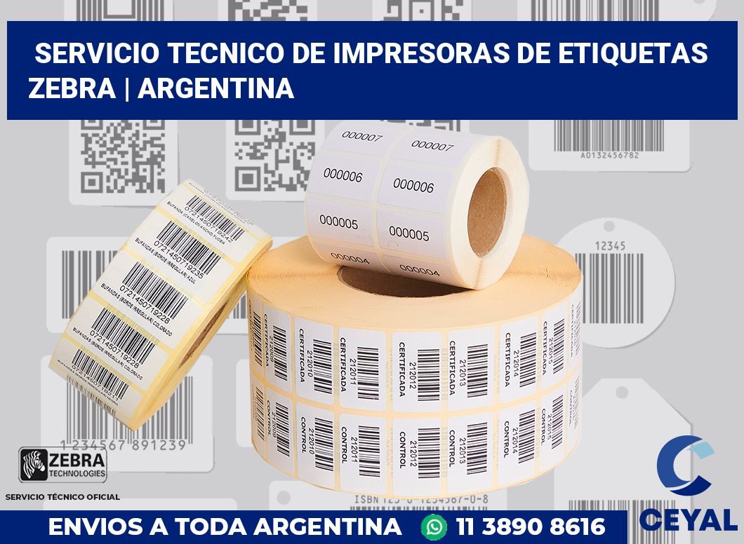 Servicio Tecnico De Impresoras De Etiquetas Zebra | Argentina