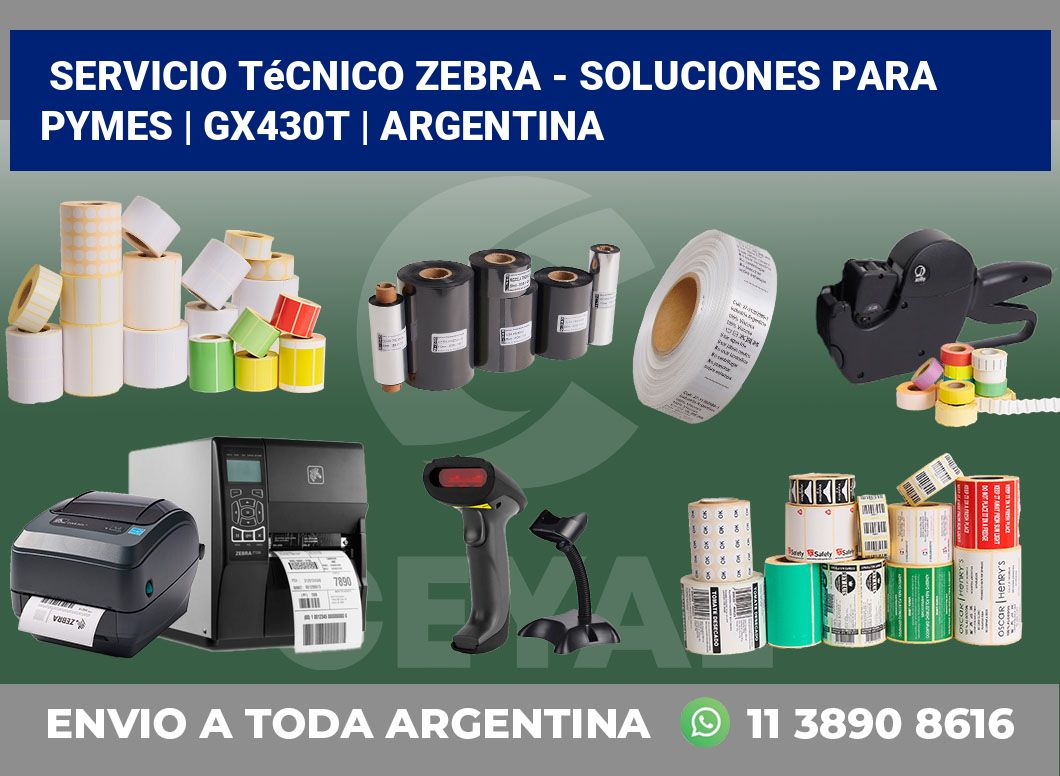 Servicio técnico Zebra - Soluciones para Pymes | GX430t | Argentina