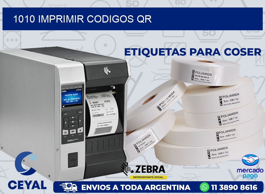 1010 IMPRIMIR CODIGOS QR