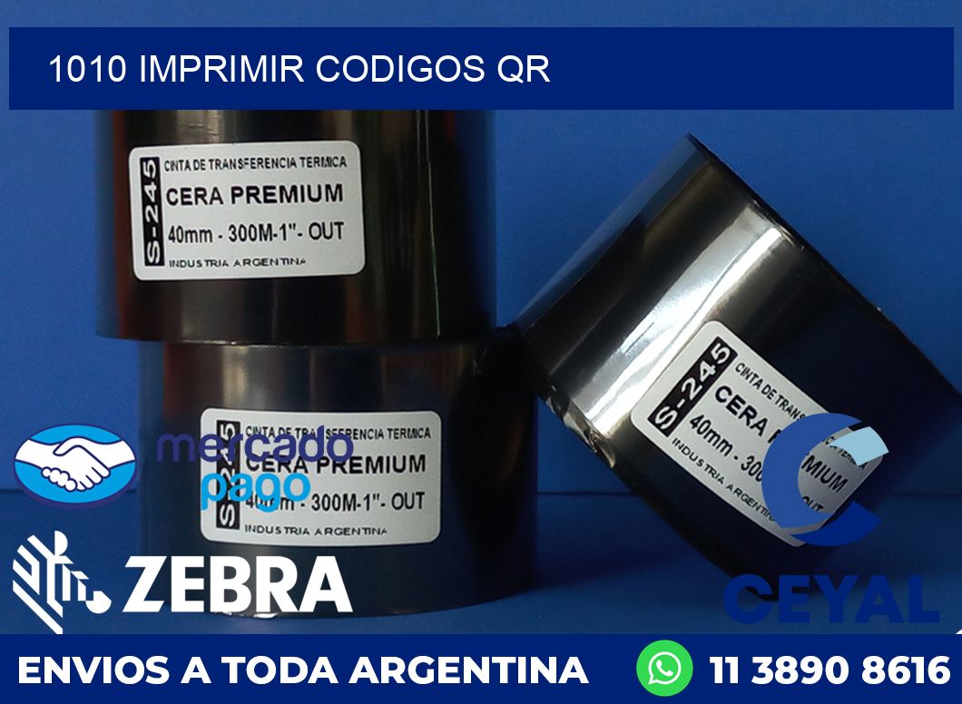 1010 IMPRIMIR CODIGOS QR