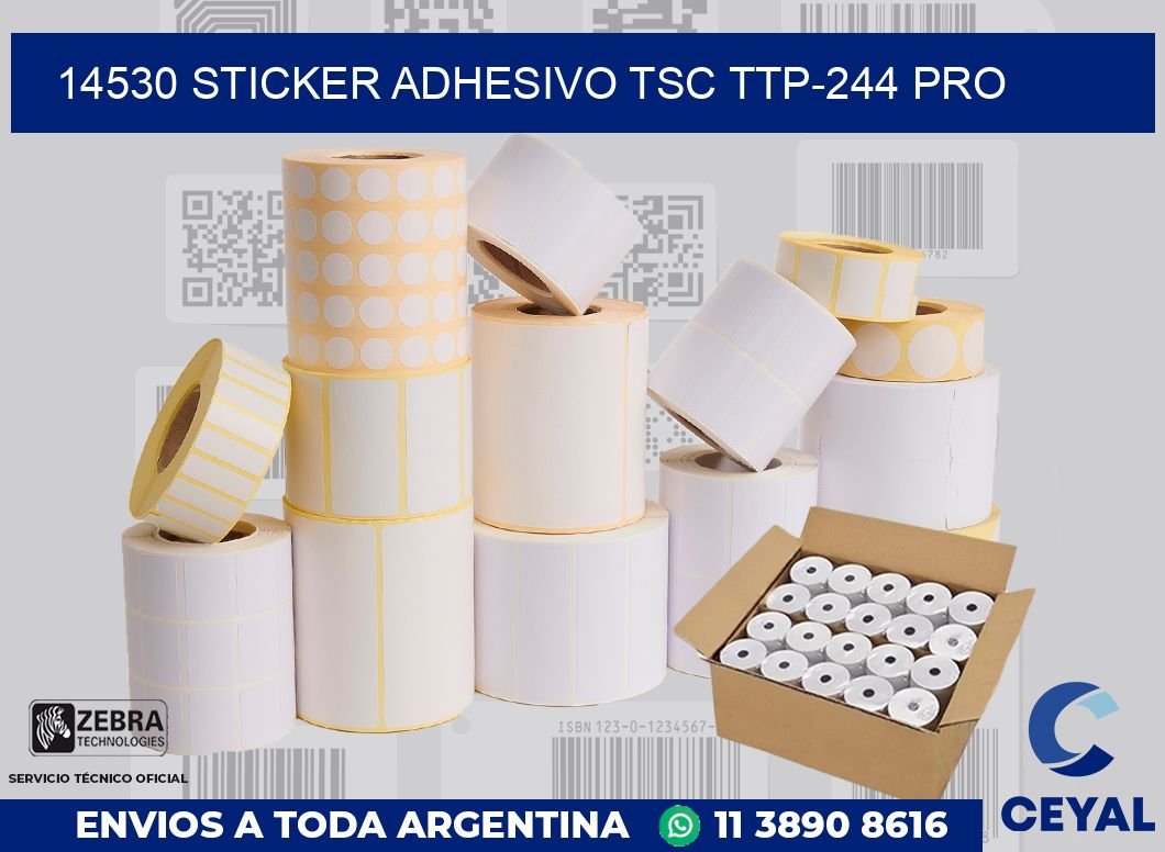 14530 STICKER ADHESIVO TSC TTP-244 PRO