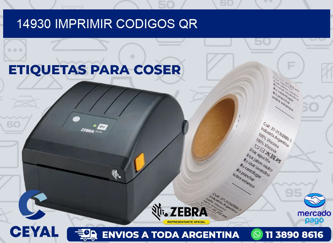 14930 IMPRIMIR CODIGOS QR