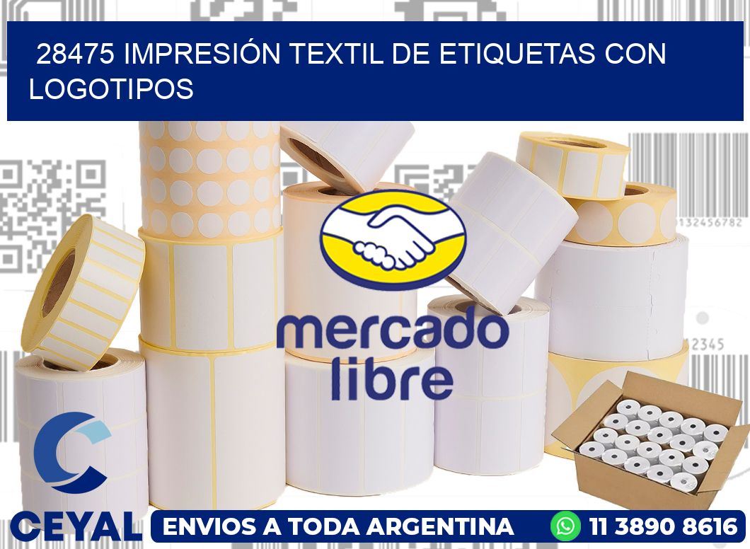 28475 IMPRESIÓN TEXTIL DE ETIQUETAS CON LOGOTIPOS - Impresion Rotulos