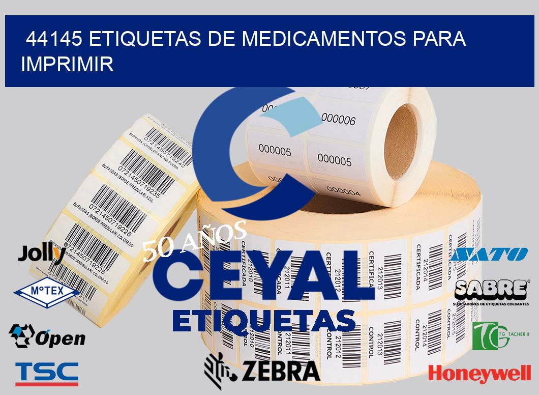 44145 etiquetas de medicamentos para imprimir - Impresion Rotulos