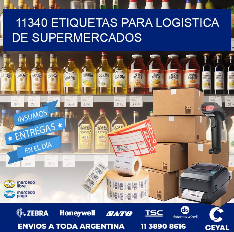 11340 ETIQUETAS PARA LOGISTICA DE SUPERMERCADOS