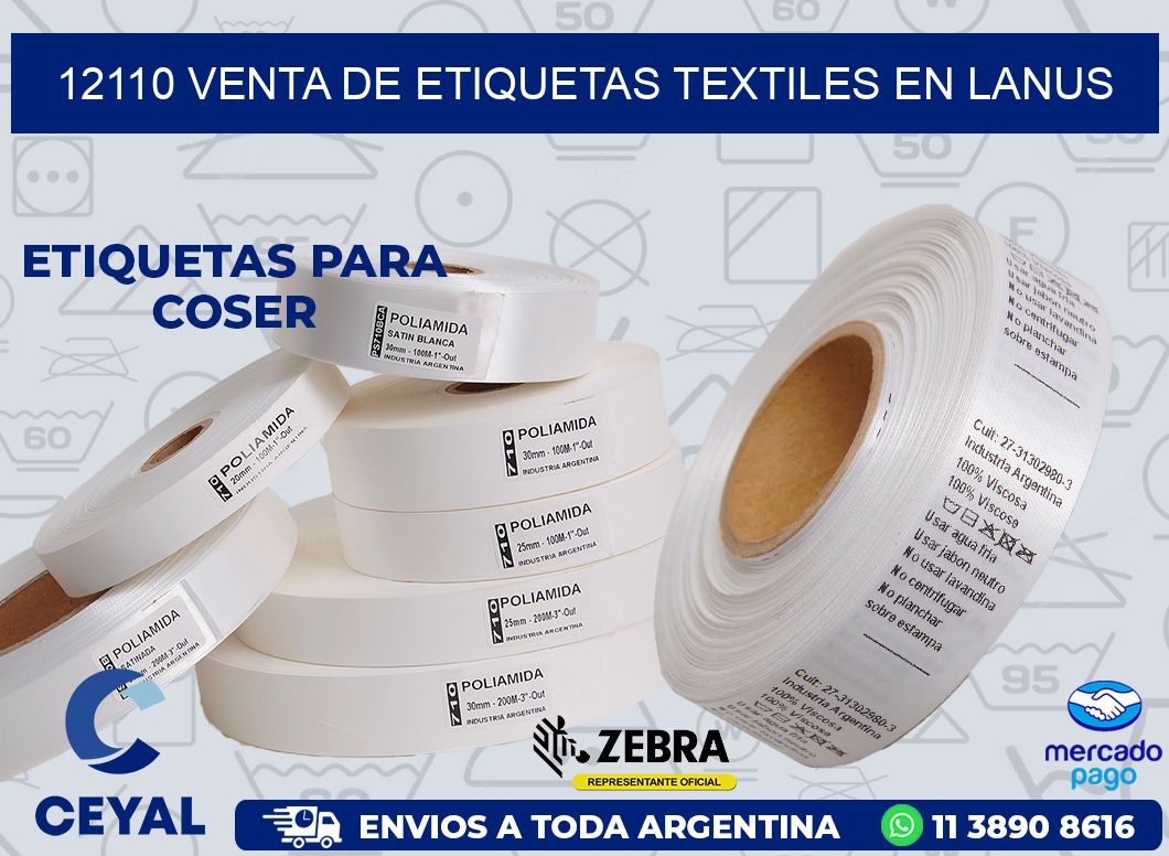 12110 VENTA DE ETIQUETAS TEXTILES EN LANUS