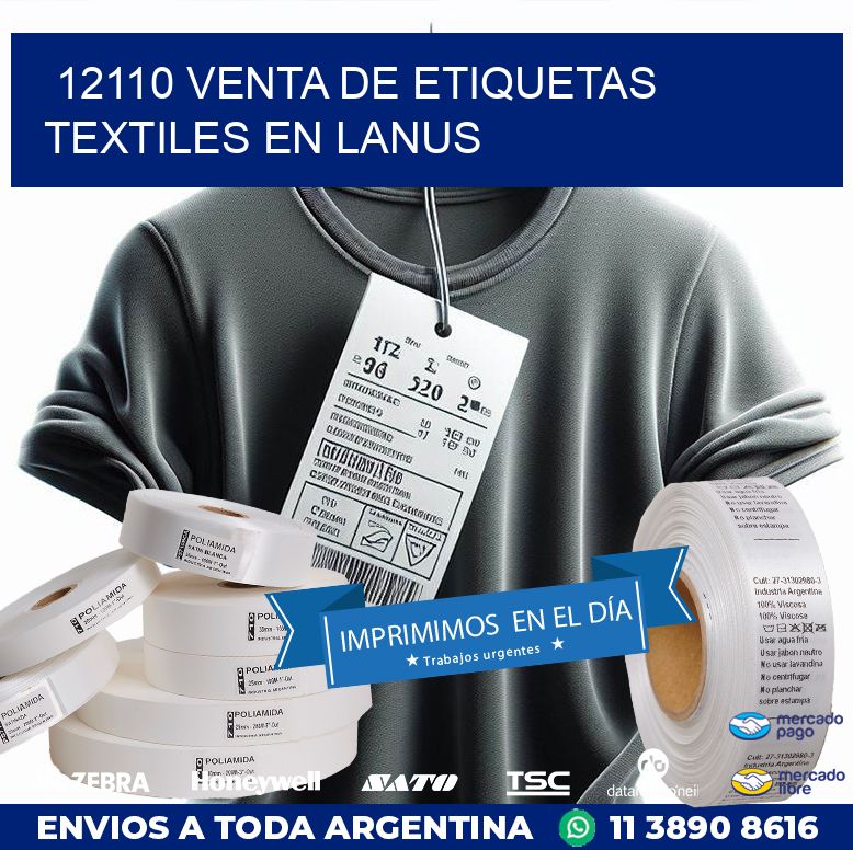 12110 VENTA DE ETIQUETAS TEXTILES EN LANUS