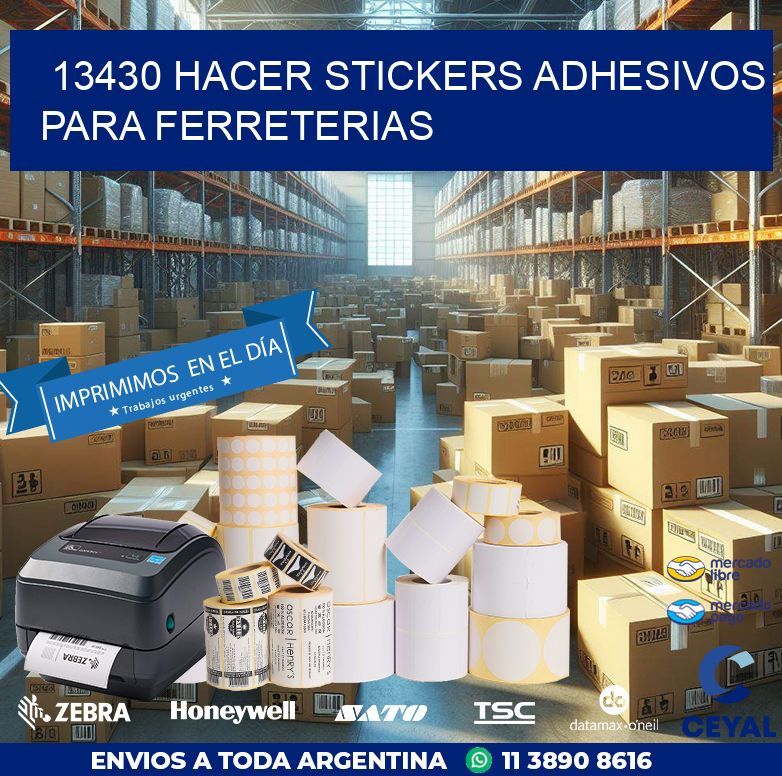 13430 HACER STICKERS ADHESIVOS PARA FERRETERIAS