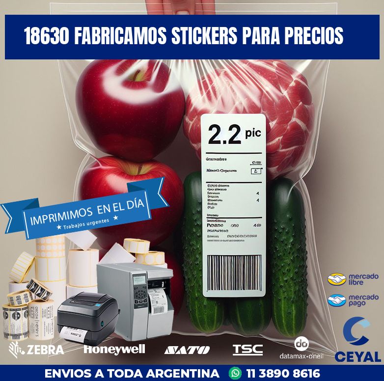 18630 FABRICAMOS STICKERS PARA PRECIOS