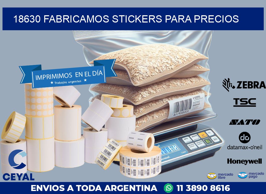 18630 FABRICAMOS STICKERS PARA PRECIOS