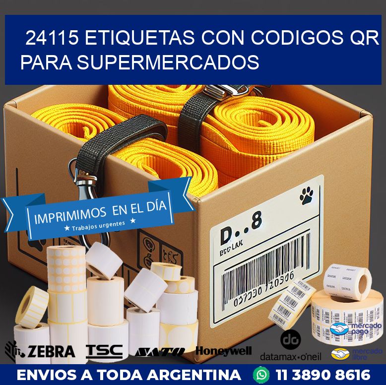 24115 ETIQUETAS CON CODIGOS QR PARA SUPERMERCADOS