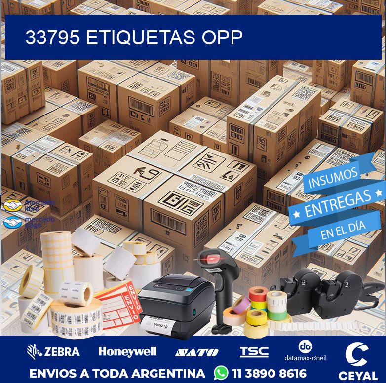 33795 ETIQUETAS OPP