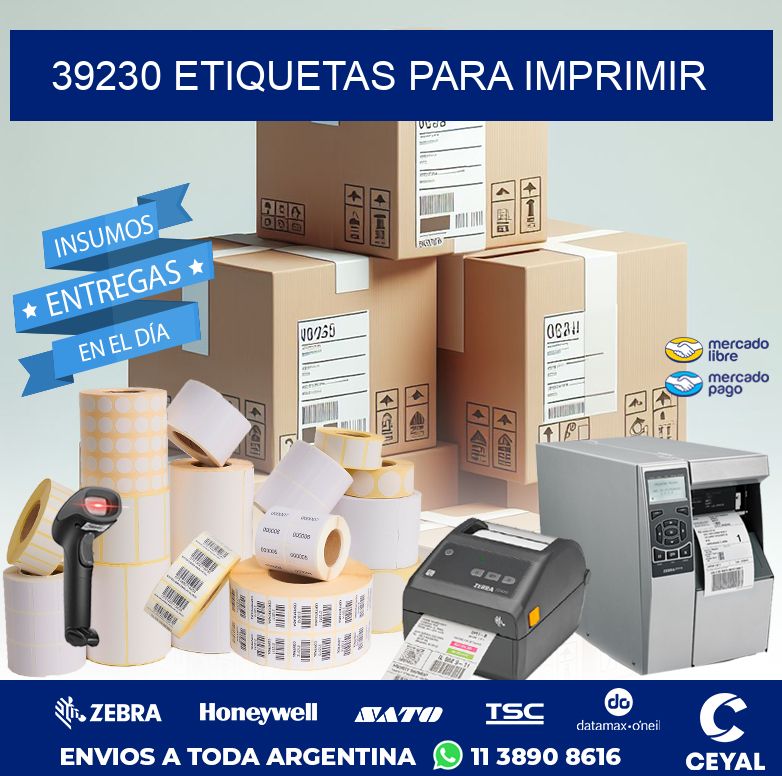 39230 ETIQUETAS PARA IMPRIMIR