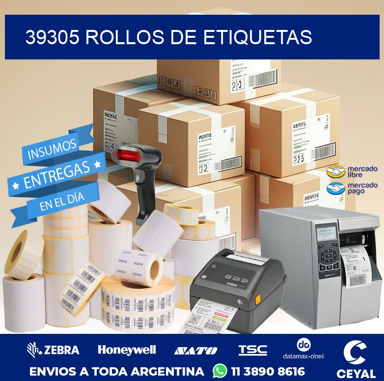 39305 ROLLOS DE ETIQUETAS