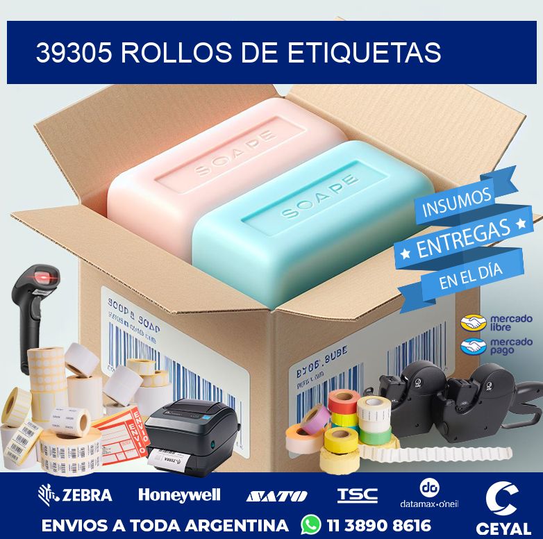 39305 ROLLOS DE ETIQUETAS