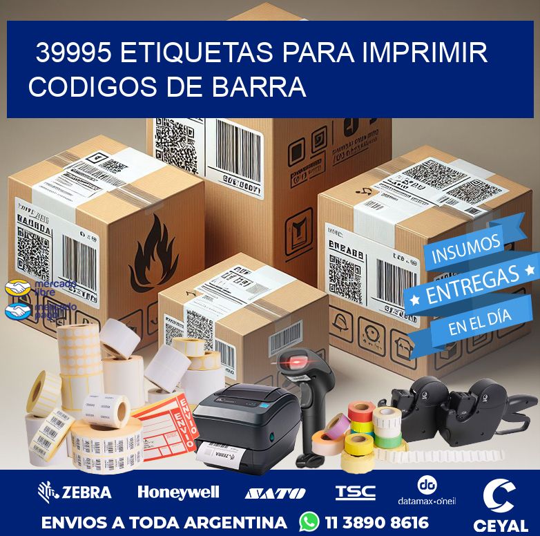 39995 ETIQUETAS PARA IMPRIMIR CODIGOS DE BARRA