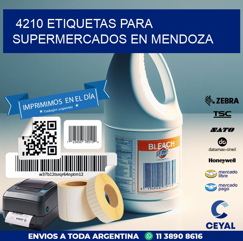 4210 ETIQUETAS PARA SUPERMERCADOS EN MENDOZA