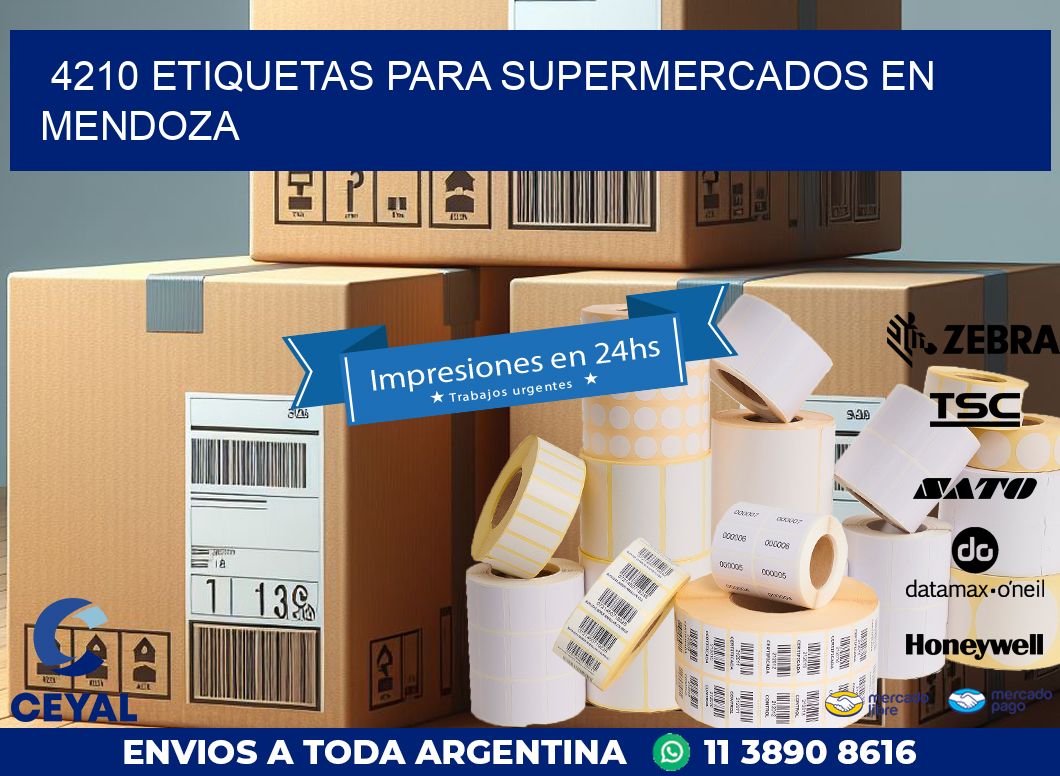 4210 ETIQUETAS PARA SUPERMERCADOS EN MENDOZA