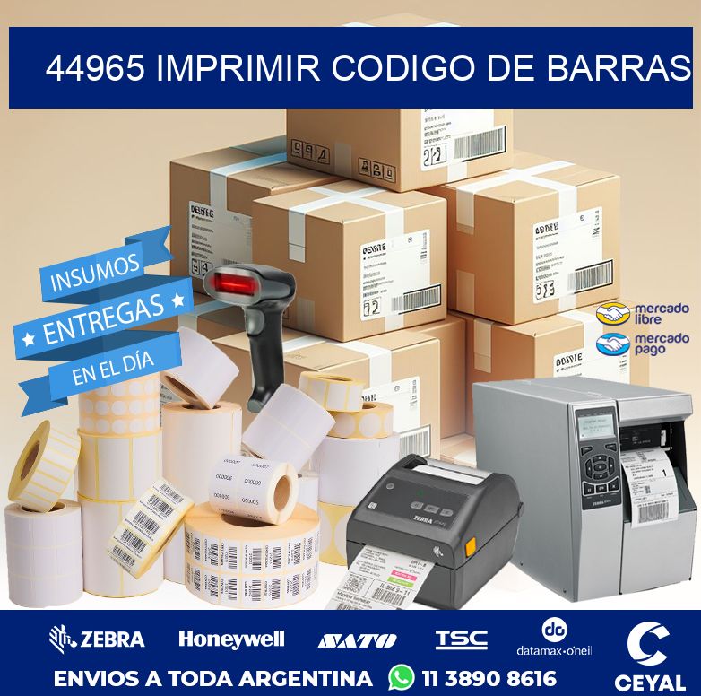 44965 IMPRIMIR CODIGO DE BARRAS