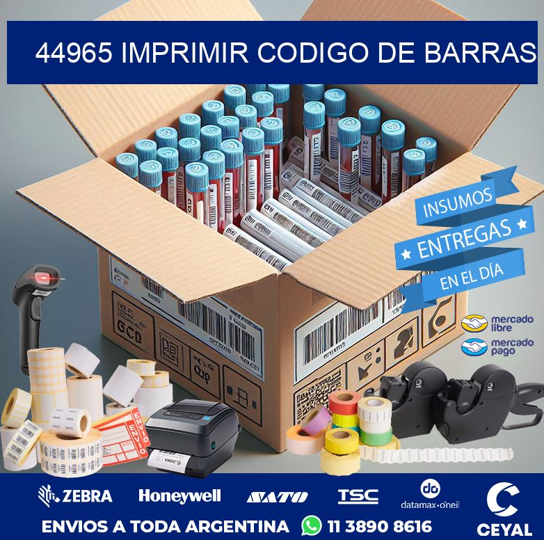 44965 IMPRIMIR CODIGO DE BARRAS