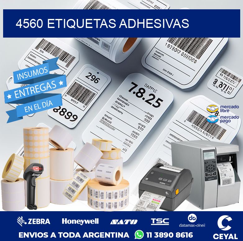 4560 ETIQUETAS ADHESIVAS