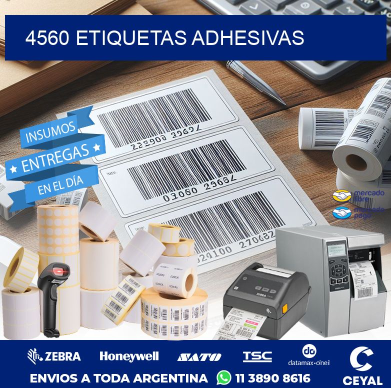4560 ETIQUETAS ADHESIVAS