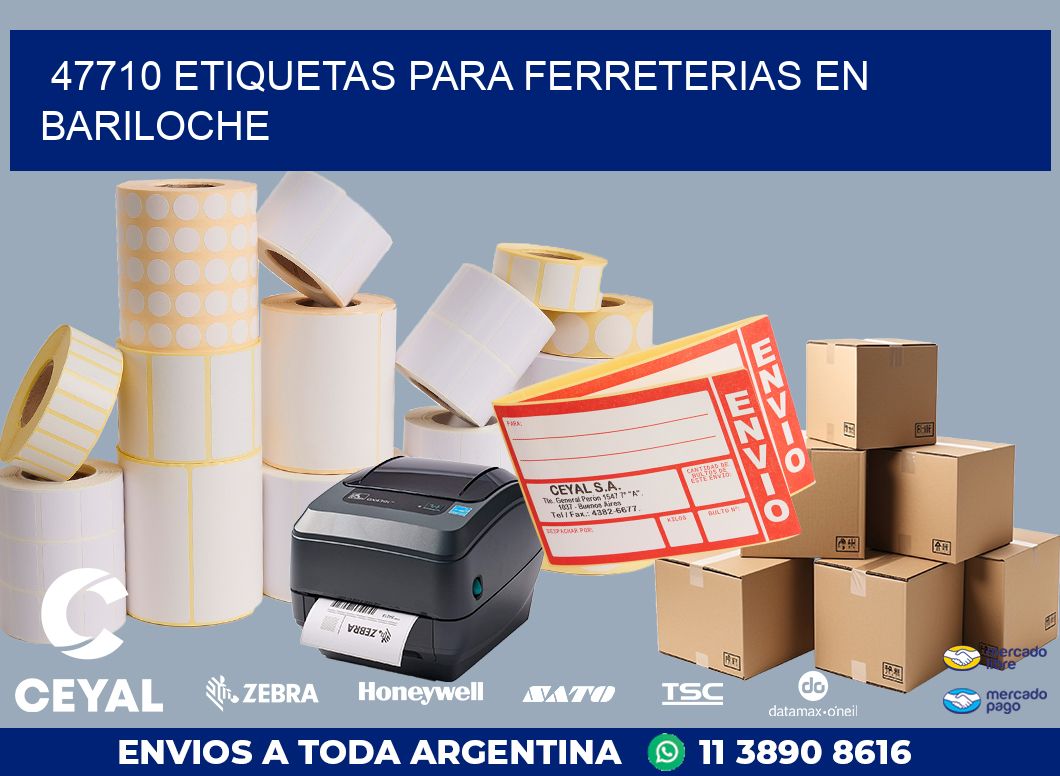 47710 ETIQUETAS PARA FERRETERIAS EN BARILOCHE