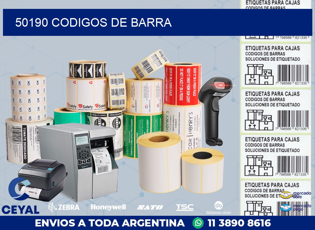 50190 CODIGOS DE BARRA