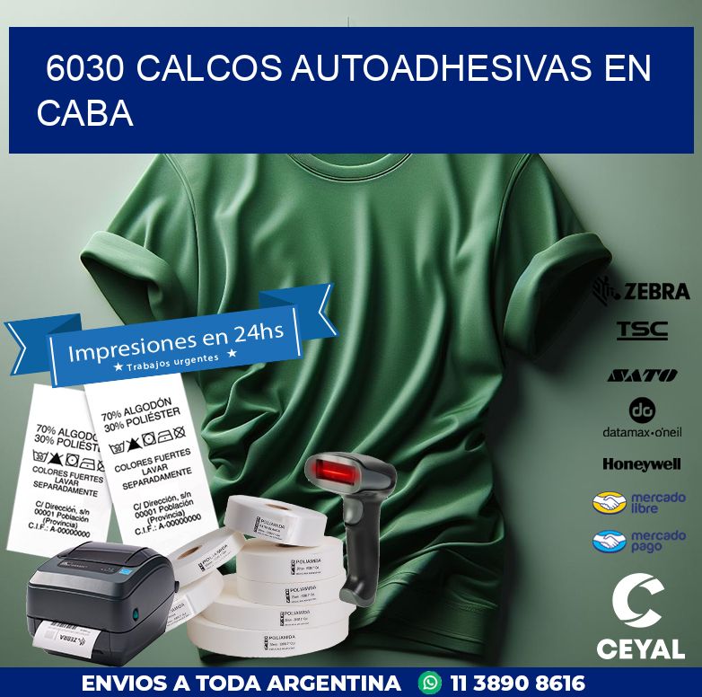 6030 CALCOS AUTOADHESIVAS EN CABA