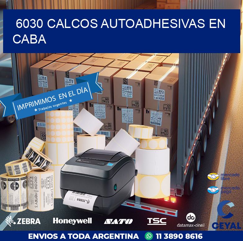 6030 CALCOS AUTOADHESIVAS EN CABA